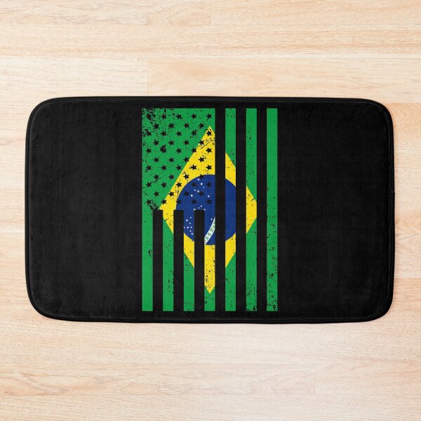 Item preview, Brazil American Flag designed and sold by creativebrother.