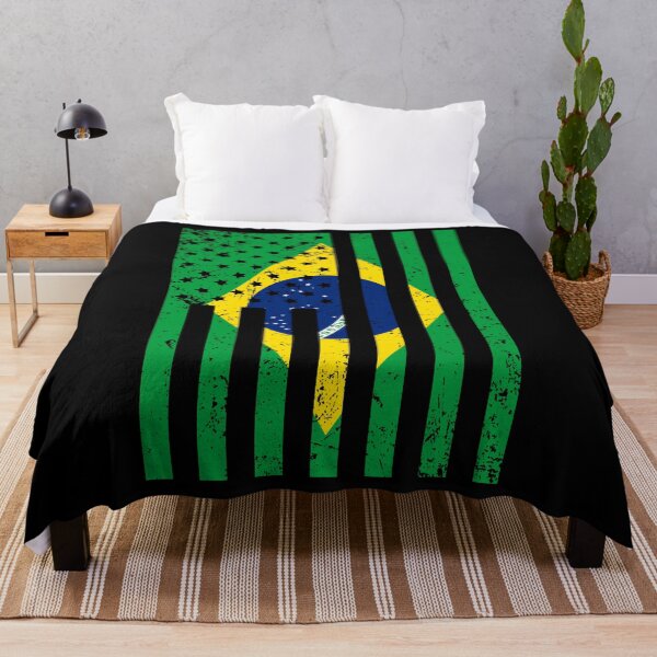 Item preview, Brazil American Flag designed and sold by creativebrother.