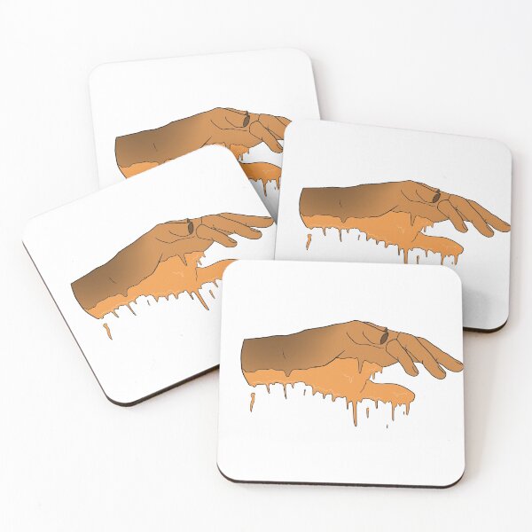 Item preview, Orange Severed Hand designed and sold by LeighbirdART.