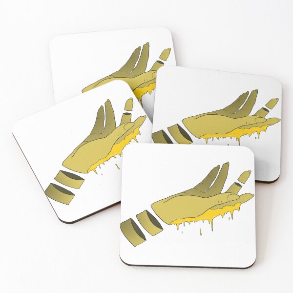 Item preview, Yellow Severed Hand designed and sold by LeighbirdART.