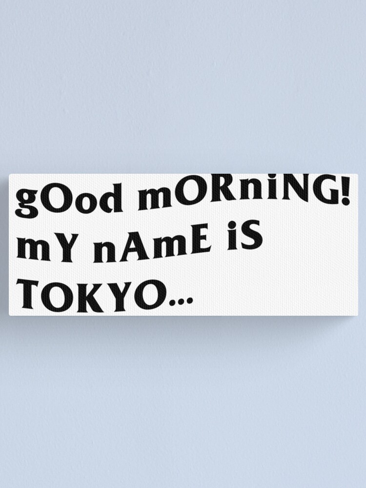 Tokyo S Revenge Goodmorningtokyo Canvas Print By Hefallsasleep Redbubble - tokyo's revenge roblox id