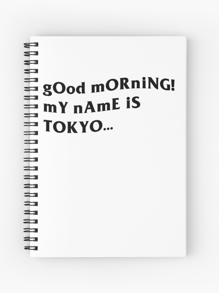 Tokyo S Revenge Goodmorningtokyo Spiral Notebook By Hefallsasleep Redbubble - tokyo revenge roblox id