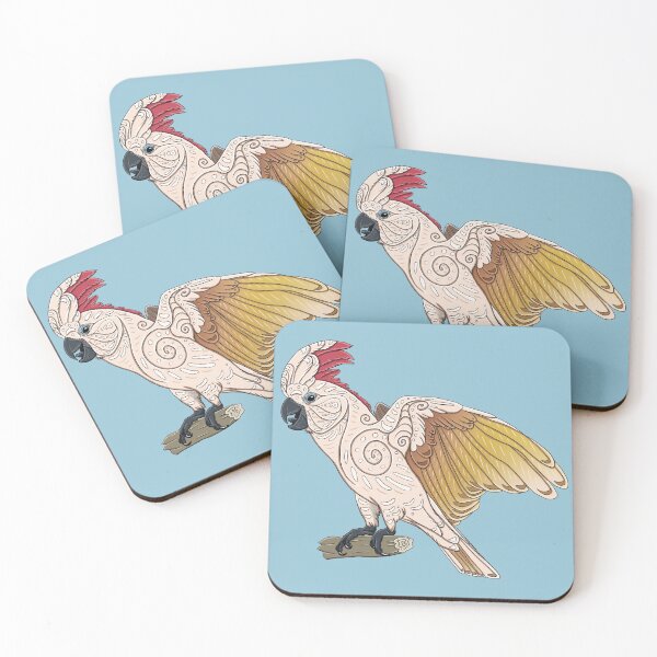 Item preview, Moluccan Cockatoo designed and sold by Corvola Creations.