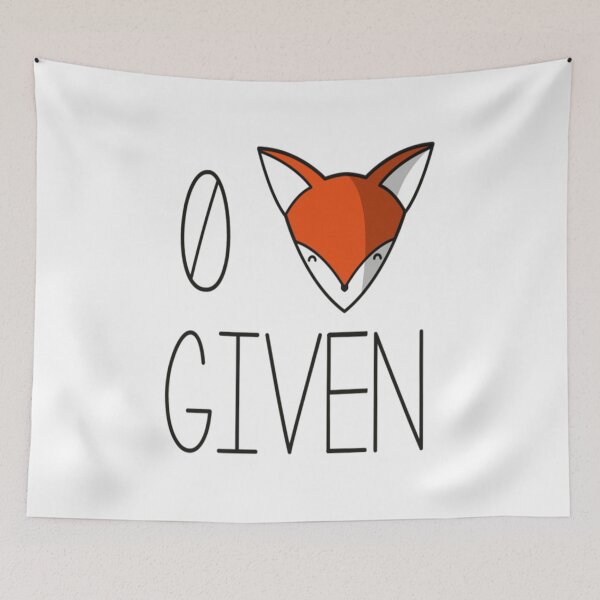 Item preview, 0 FOX GIVEN designed and sold by RubenRice.