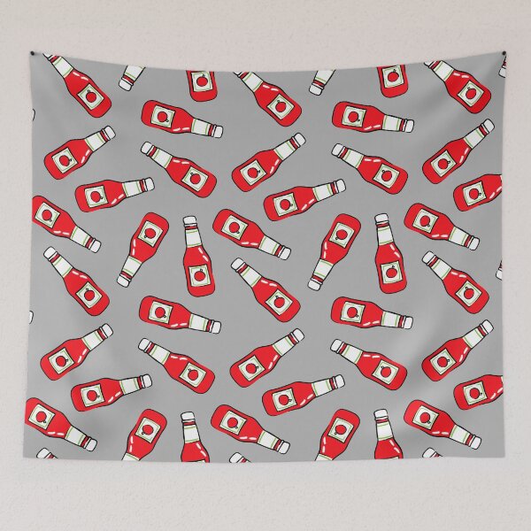 Item preview, Ketchup - ketsup bottle (grey) designed and sold by littlearrow.