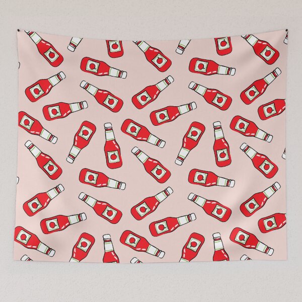Item preview, Ketchup - ketsup bottle (pink) designed and sold by littlearrow.