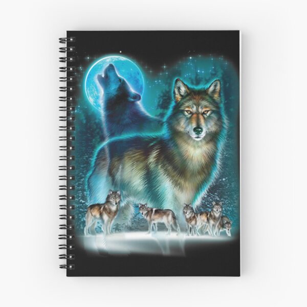 Item preview, Wolf Howling in Moonlight designed and sold by KA DESIGNS.
