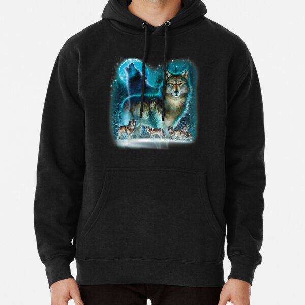 palm angels wolf hoodie
