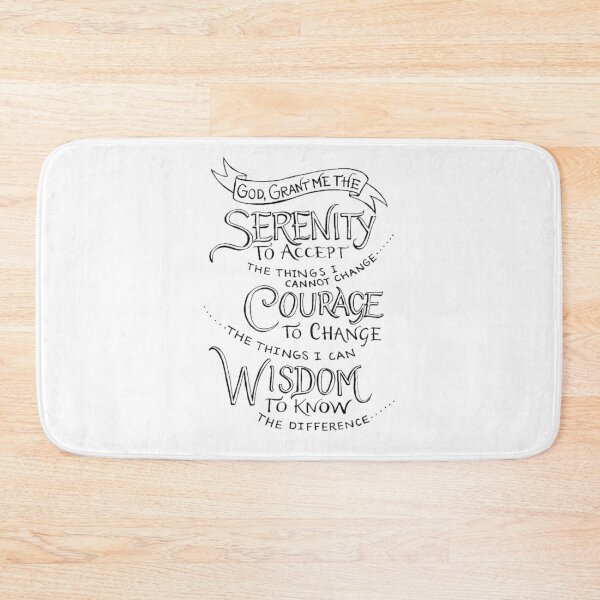 Item preview, Serenity Prayer  designed and sold by SoberTeeCo.