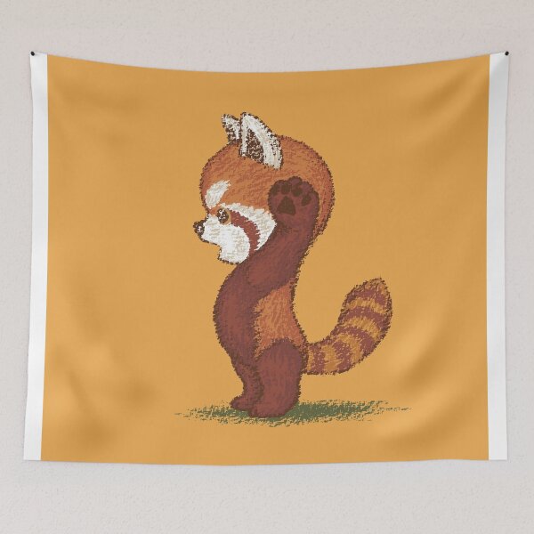 Item preview, Red panda surprised designed and sold by Toru Sanogawa.
