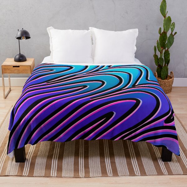 Item preview, Purple blue squiggle designed and sold by Sammiecanteven.