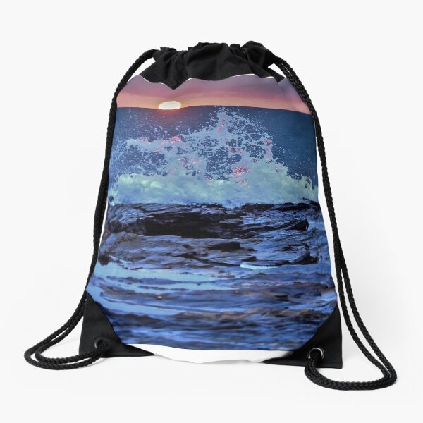 Beyond the Horizon Drawstring Bag