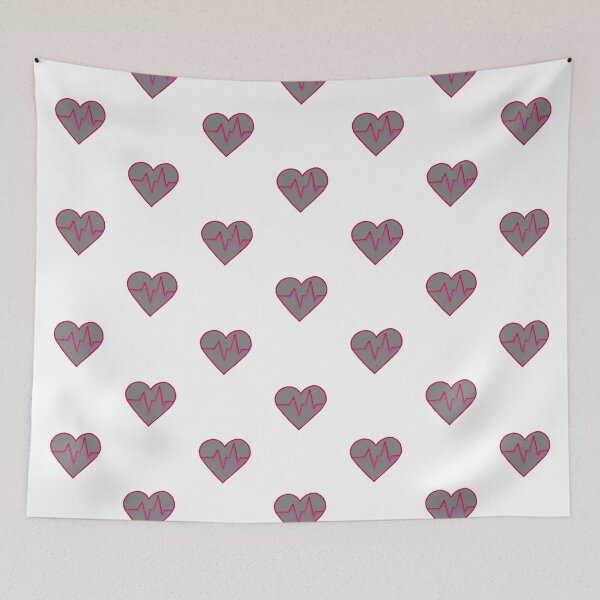 Item preview, Heartbeat Heart designed and sold by Halkiasarts.
