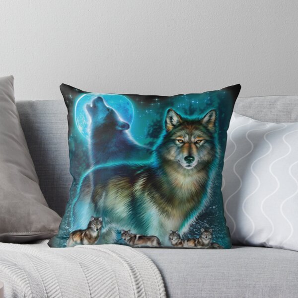 Item preview, Wolf Howling in Moonlight designed and sold by KA DESIGNS.