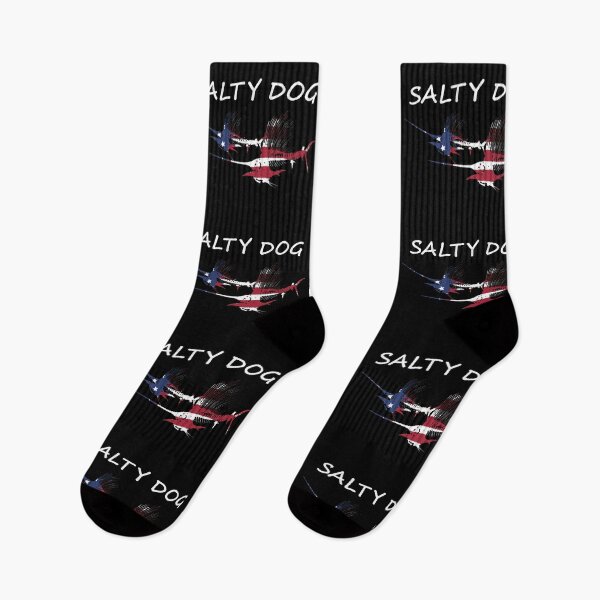 Item preview, Salty Dog Painted American Flag Marlins Skeletons designed and sold by Sneek661.