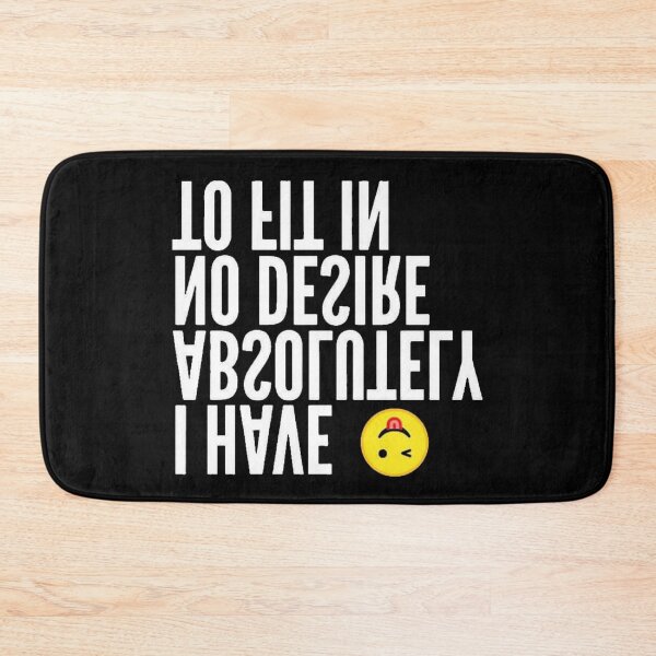 Item preview, No desire to fit in designed and sold by SoberTeeCo.