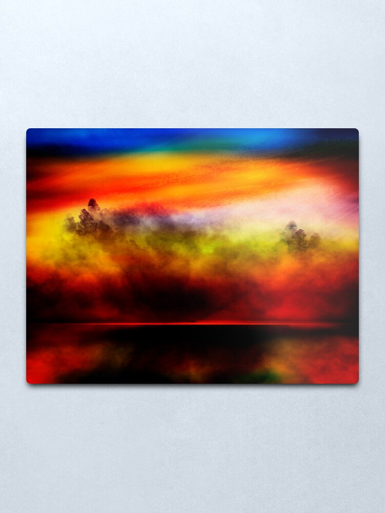 Alternate view of Into The Void Metal Print
