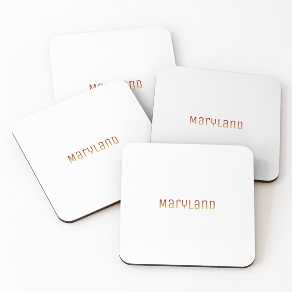 Item preview, Maryland gradient design designed and sold by goodvibstickers.