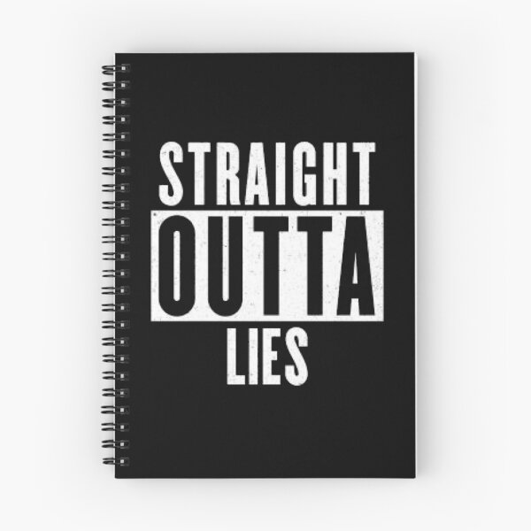 Item preview, Straight Outta Lies designed and sold by SoberTeeCo.