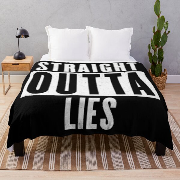 Item preview, Straight Outta Lies designed and sold by SoberTeeCo.