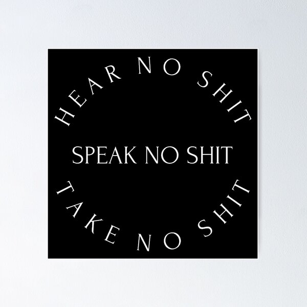Item preview, Be Real - Take No Shit designed and sold by SoberTeeCo.