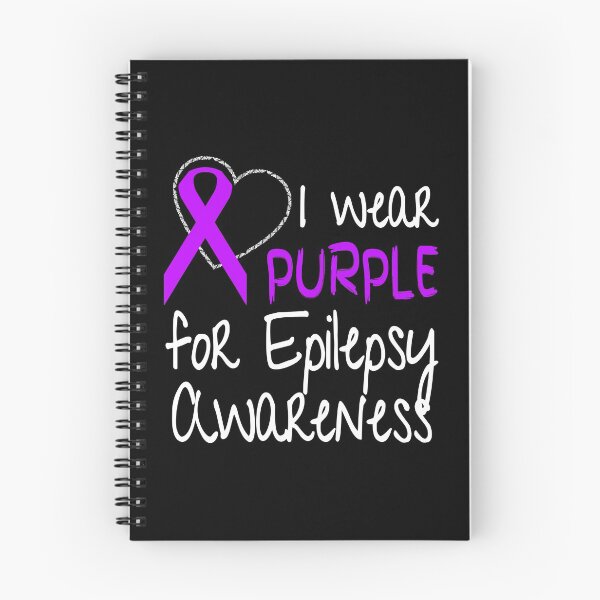 Item preview, I Wear Purple For Epilepsy Awareness Ribbon design designed and sold by nikkidawn74.