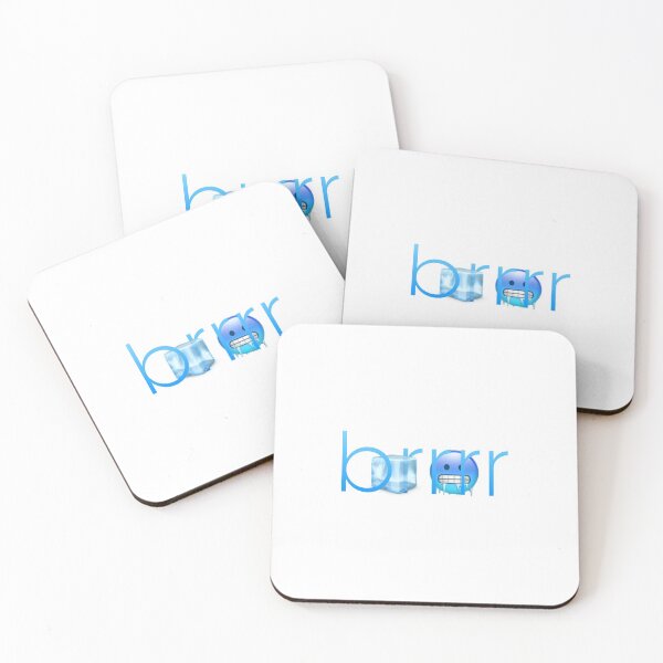 Item preview, blue brrrr design designed and sold by goodvibstickers.