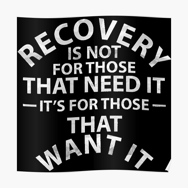 Recovery Poster