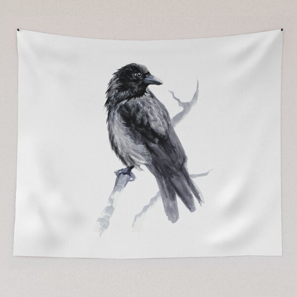 Item preview, Corvid Perched designed and sold by vstudioart.