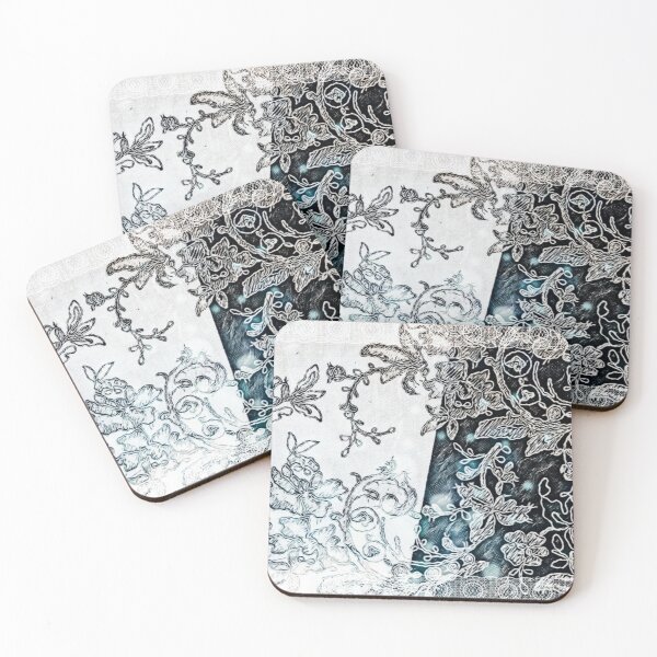 Item preview, Motivo floral de encaje francés designed and sold by Aquila Light Pictures.