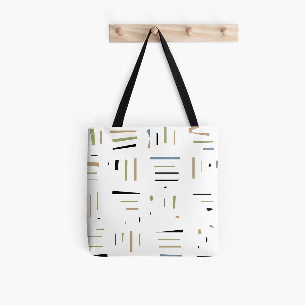 Line Pattern Tote Bag