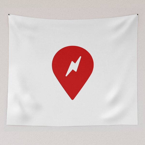 Item preview, Tesla Supercharger Location Pin designed and sold by niksh19.