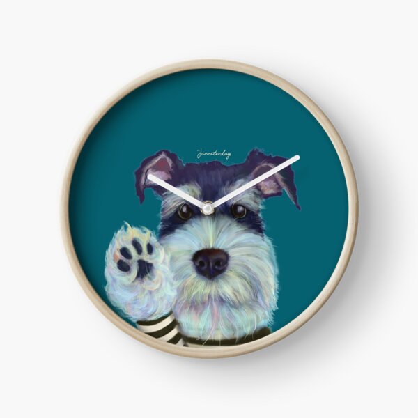 Your Dressed-up Puppy Clock