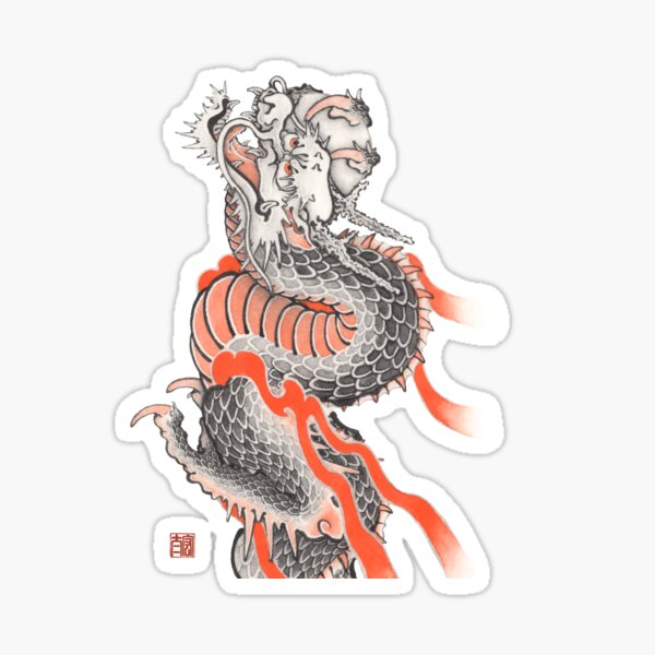 Dragon191223V2 Sticker