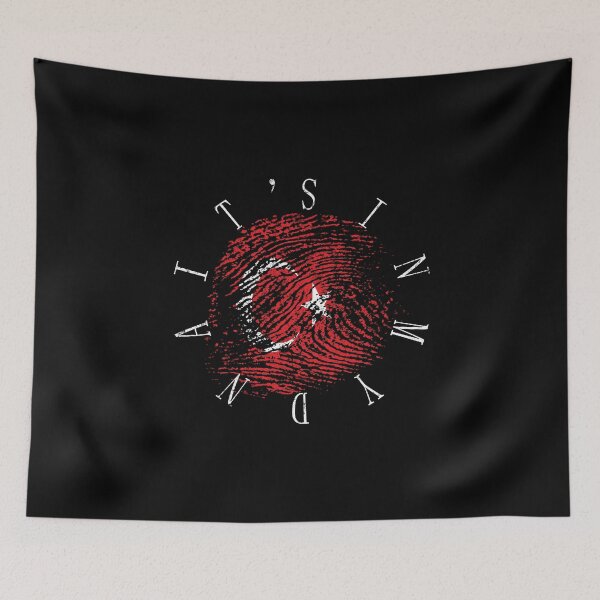 Item preview, It's In My Dna Turkey Flag Distressed Turkish Gift designed and sold by Grabitees.