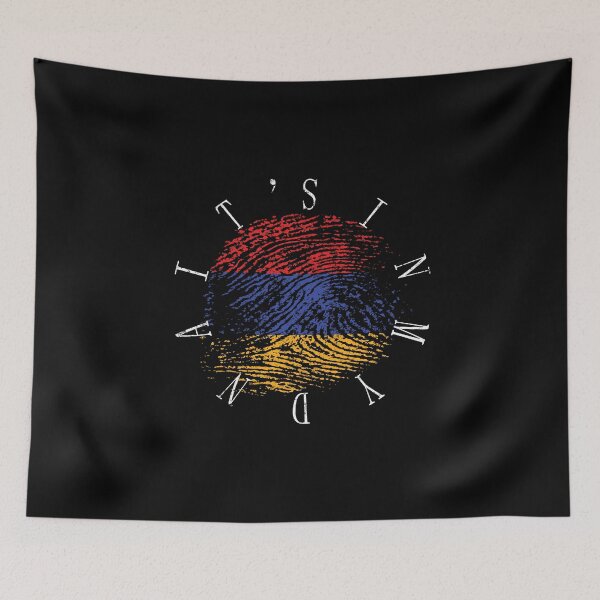 Item preview, It's In My Dna Armenian Flag Vintage Armenia Gift designed and sold by Grabitees.