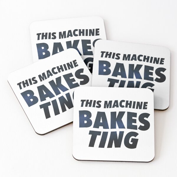 Item preview, This Machine Bakes Ting designed and sold by weavernap.