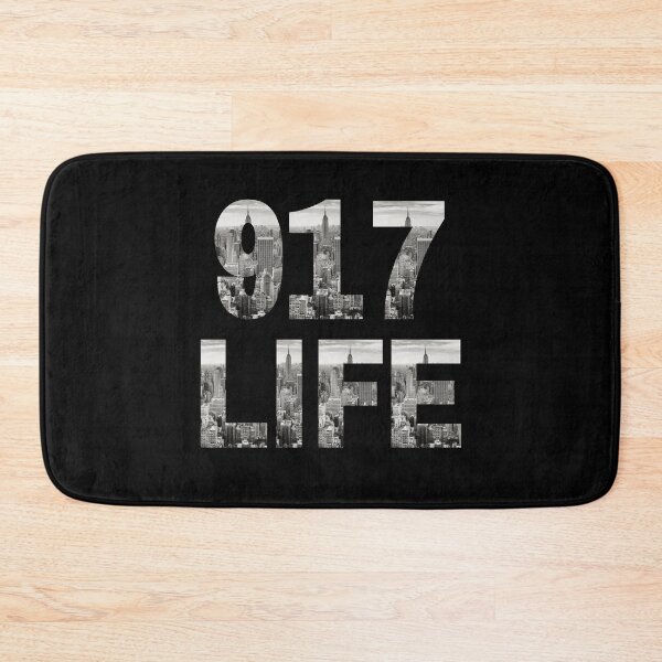 Item preview, 917 Life New York Area Code Design designed and sold by AmericaAttitude.