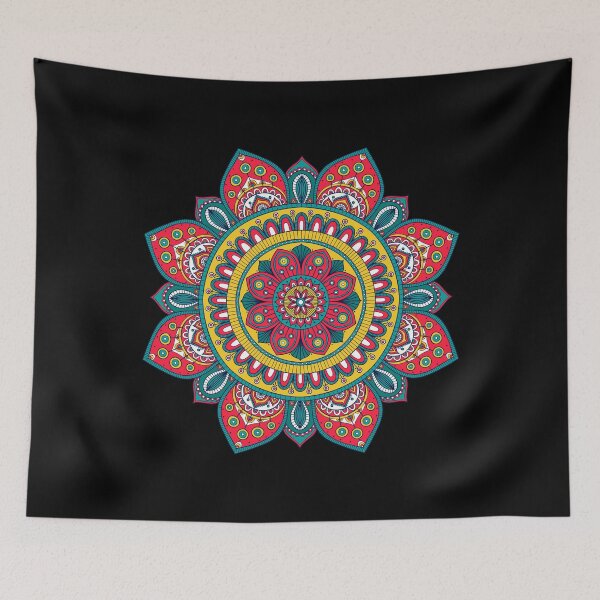 Item preview, Mandala flowers designed and sold by wolfgangrainer.