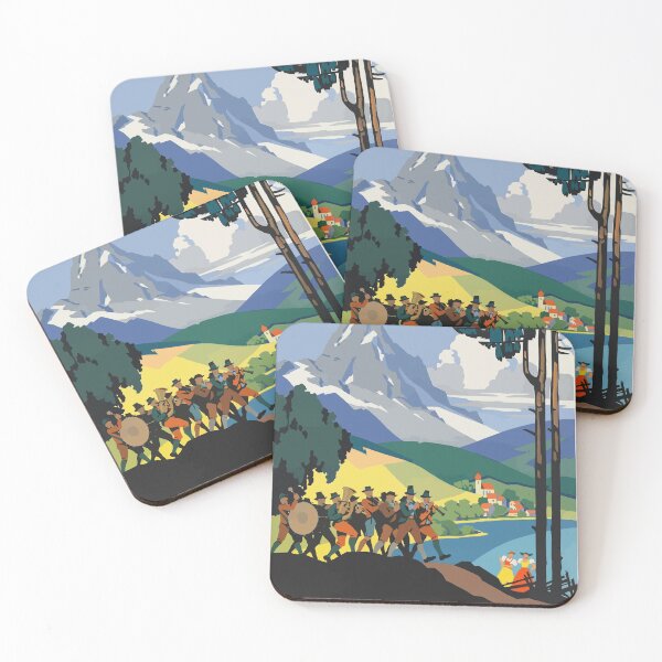 Item preview, Vintage Austria Poster designed and sold by vintagetraveler.
