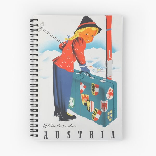 Item preview, Vintage Austria Poster - Winter designed and sold by vintagetraveler.