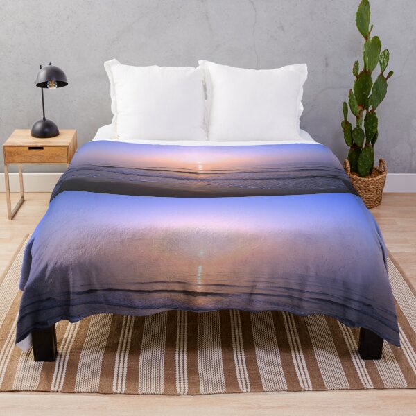 Item preview, Beautiful misty sunrise over the sea designed and sold by Geoff Ford Art.