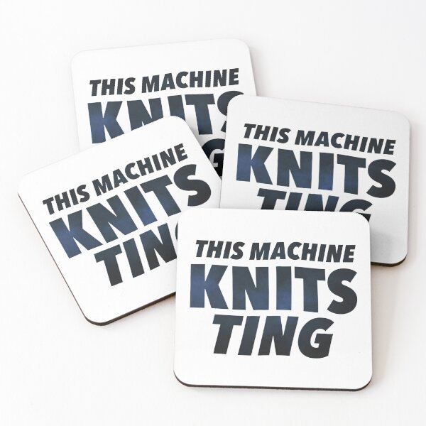 Item preview, This Machine Knits Ting designed and sold by weavernap.