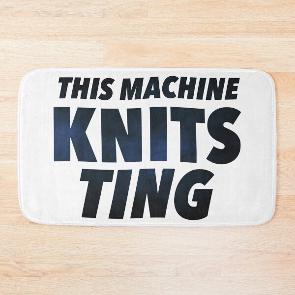 Item preview, This Machine Knits Ting designed and sold by weavernap.