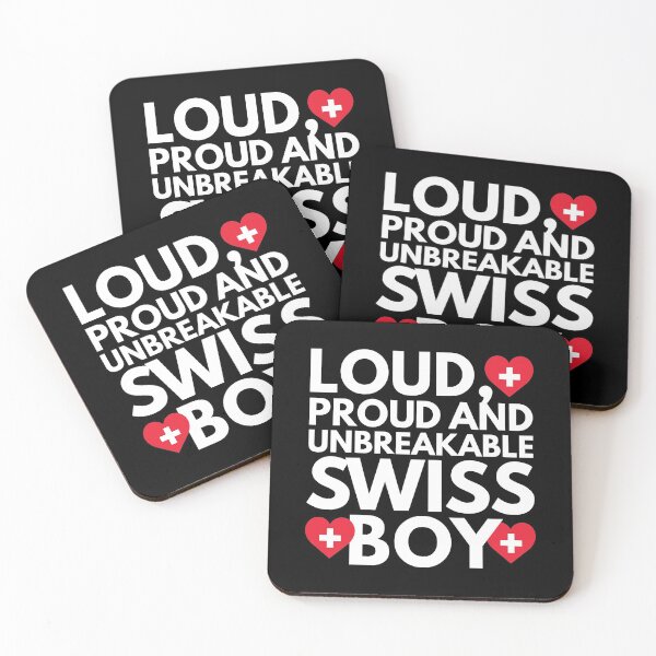 Item preview, I am Swiss Boy Loud, Proud and Unbreakable designed and sold by HelloFromAja.