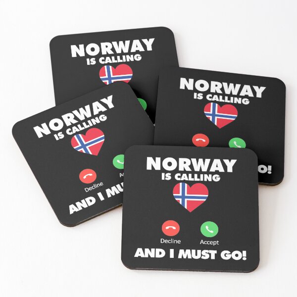 Item preview, Norway is Calling and I Must Go designed and sold by HelloFromAja.