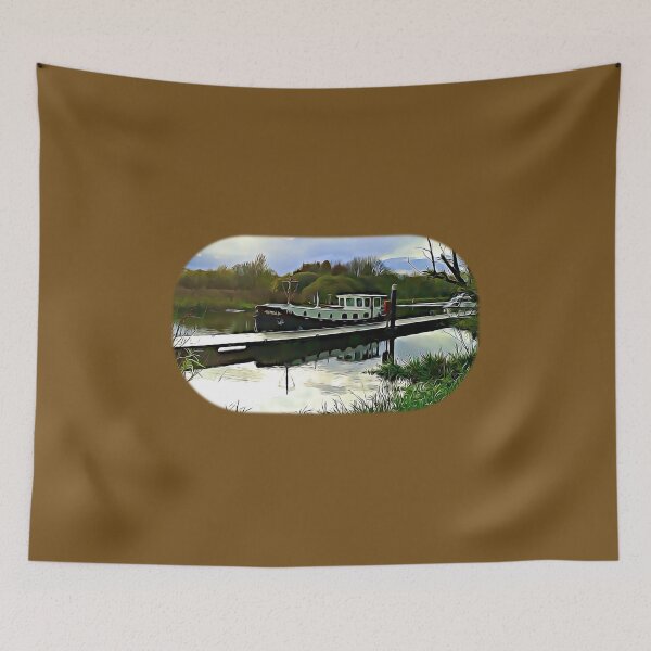 Item preview, The boat at the dock designed and sold by DAscroft.