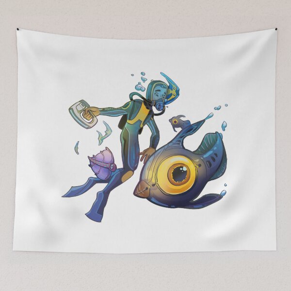 Item preview, water diver on unknown world designed and sold by zanyxy.