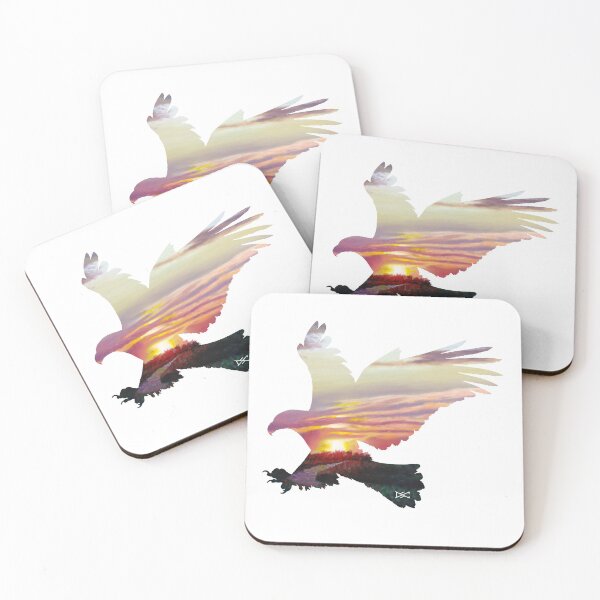Item preview, Eagle Sunrise River Silhouette designed and sold by DSC Arts.