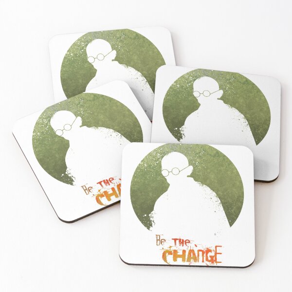 Item preview, Mahatma Gandhi - Be the Change designed and sold by TOOTIFROOTI merch.